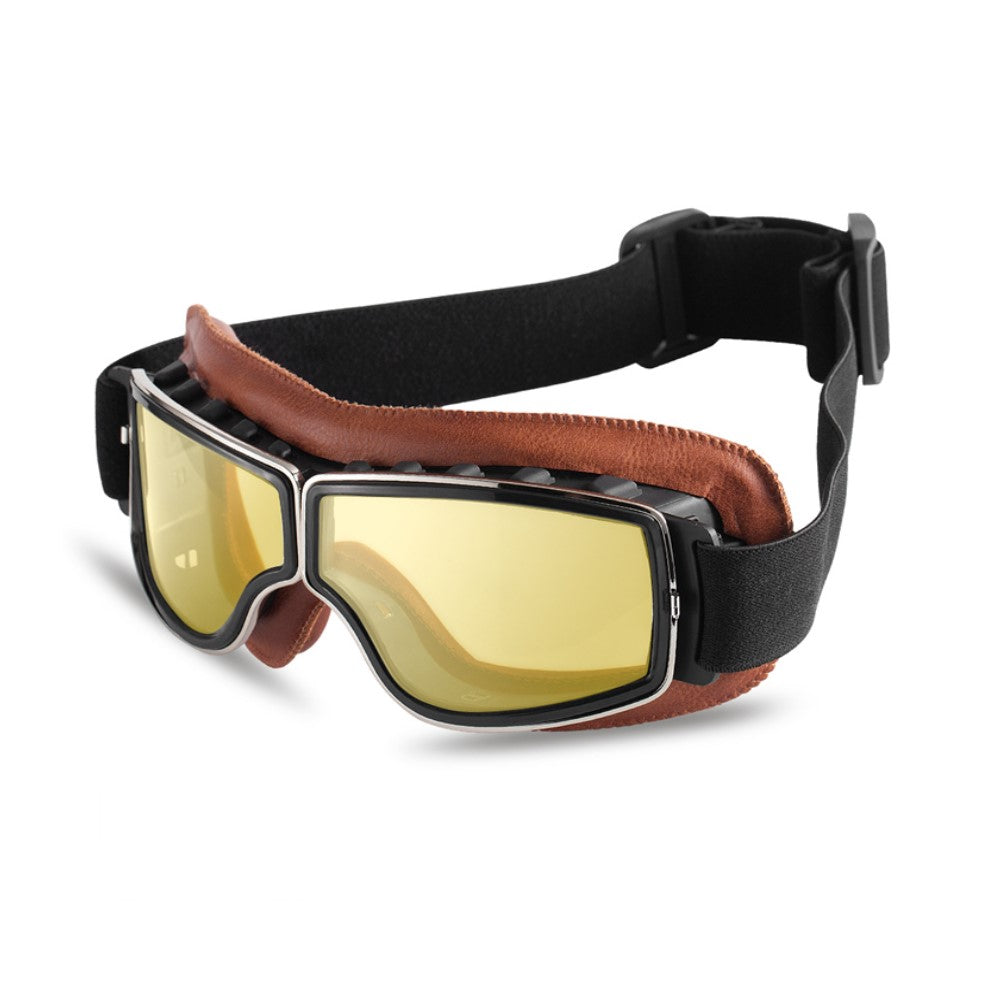 Classic Biker Goggles | Waterproof & Protective Eye Wear - Halri