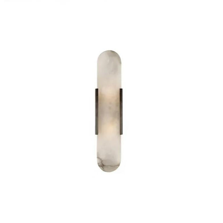 Elegant Marble Bedside Wall Light with Warm Glow