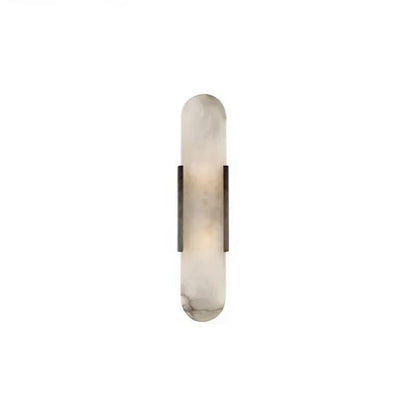 Elegant Marble Bedside Wall Light with Warm Glow