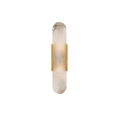 Elegant Marble Bedside Wall Light with Warm Glow