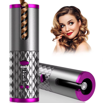 Portable Ceramic Curling Iron for Fast Styling - Halri