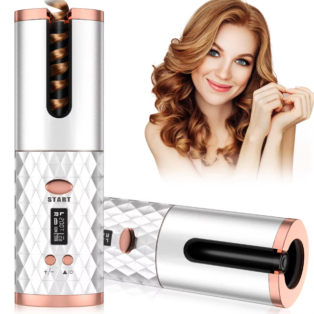 Portable Ceramic Curling Iron for Fast Styling