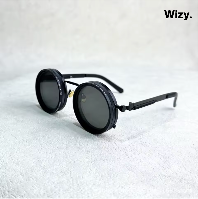 Trendy Black Lens Sunglasses UV Protection