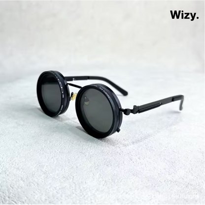 Trendy Black Lens Sunglasses UV Protection