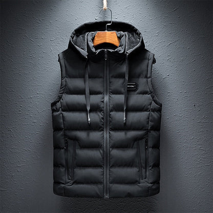 Warm Quilted Mens Vest Lightweight Puffer Jacket - Halri