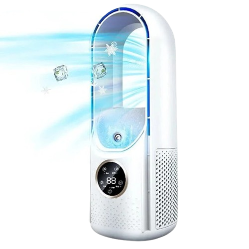 Compact Personal Space Cooler Fan Quiet Air Conditioner - Halri