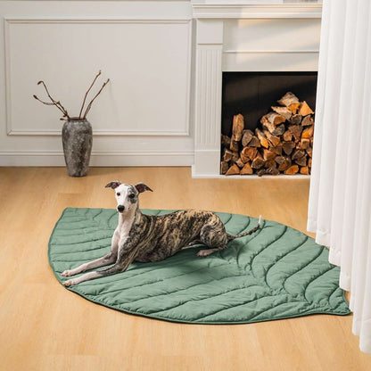 Soft Plush Leaf Dog Blanket