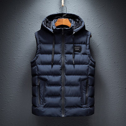 Warm Quilted Mens Vest Lightweight Puffer Jacket