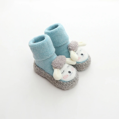 Soft Plush Cat Slippers