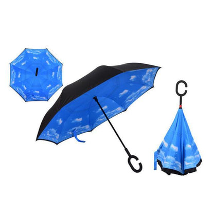 Waterproof Automatic Open Close Umbrella