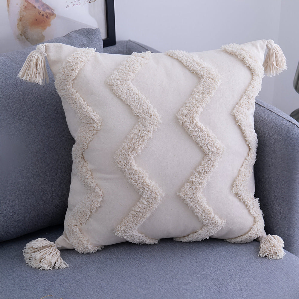 Boho Chic Cushion Covers – Ibiza Inspired Cotton Pillow Cases for Sofa and Scatter Cushions, 45x45cm, 30x50cm 9