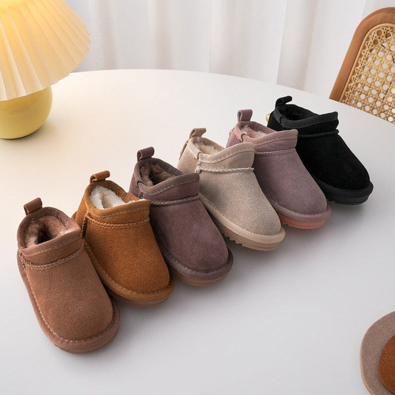 Kids Cozy Faux Fur Winter Boots - Halri