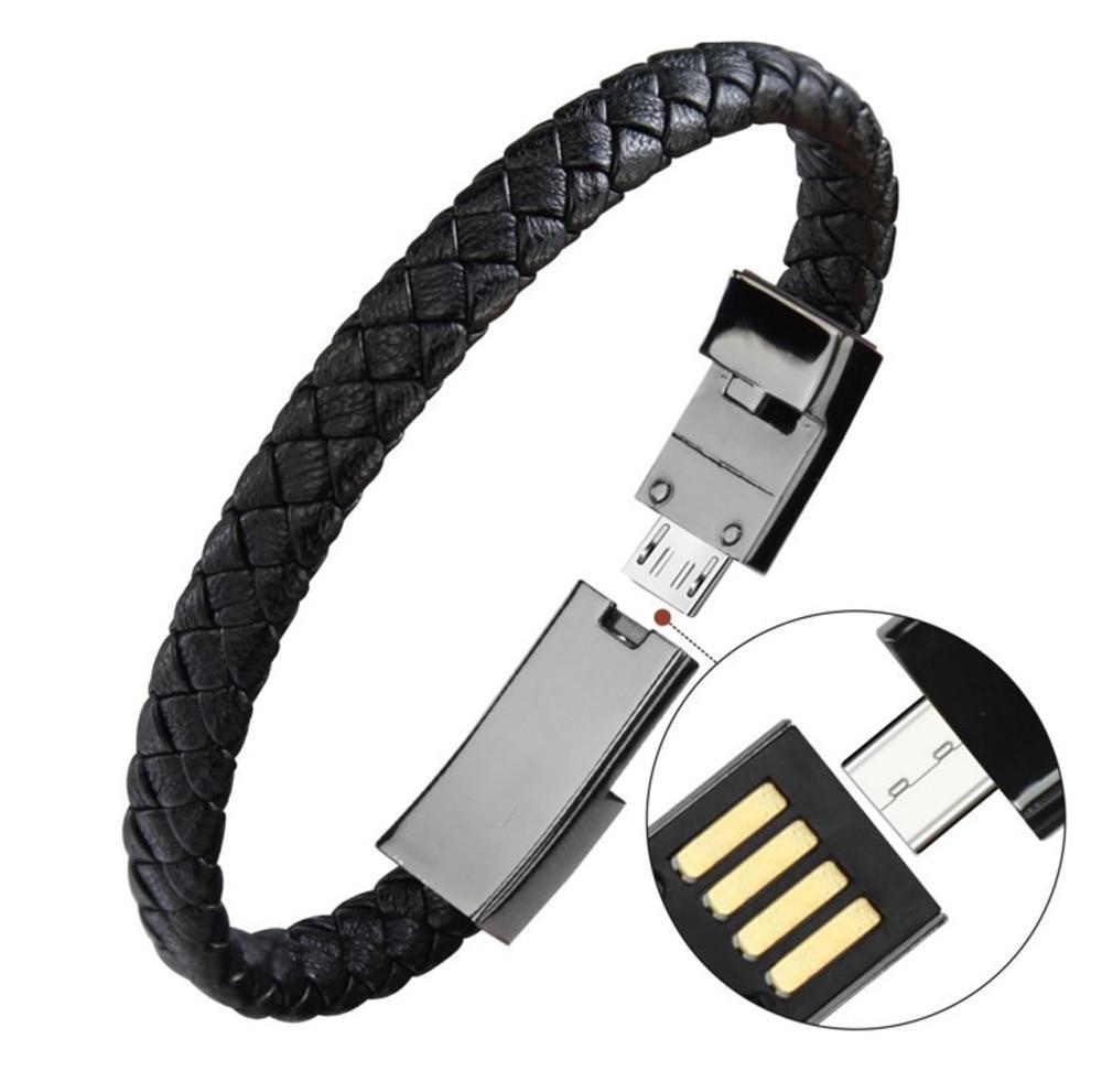 Premium Leather Phone Charging Cable Cord - Halri