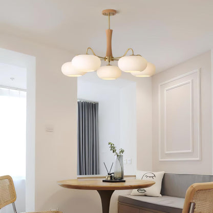Vintage Style Glass Pendant Ceiling Light Fixture