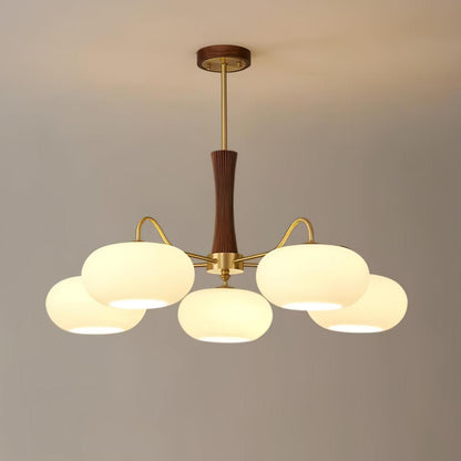 Vintage Style Glass Pendant Ceiling Light Fixture