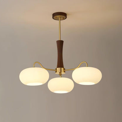 Vintage Style Glass Pendant Ceiling Light Fixture