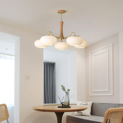 Vintage Style Glass Pendant Ceiling Light Fixture