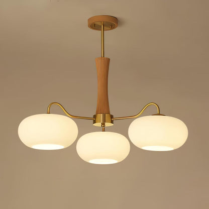 Vintage Style Glass Pendant Ceiling Light Fixture