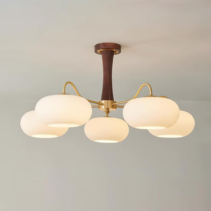 Vintage Style Glass Pendant Ceiling Light Fixture