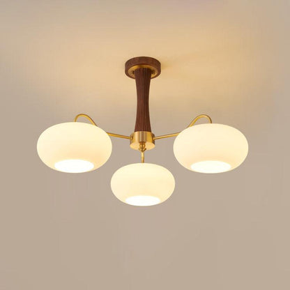 Vintage Style Glass Pendant Ceiling Light Fixture