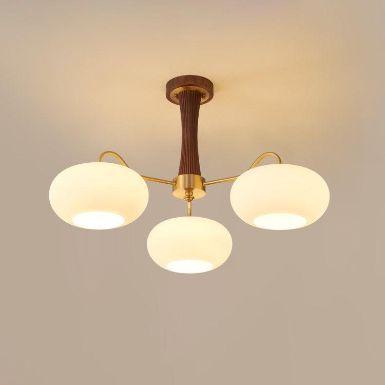 Vintage Style Glass Pendant Ceiling Light Fixture