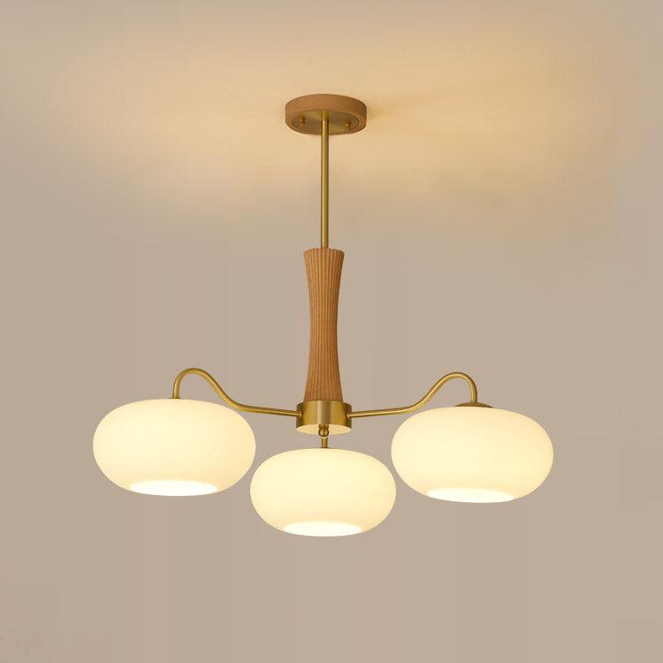 Vintage Style Glass Pendant Ceiling Light Fixture
