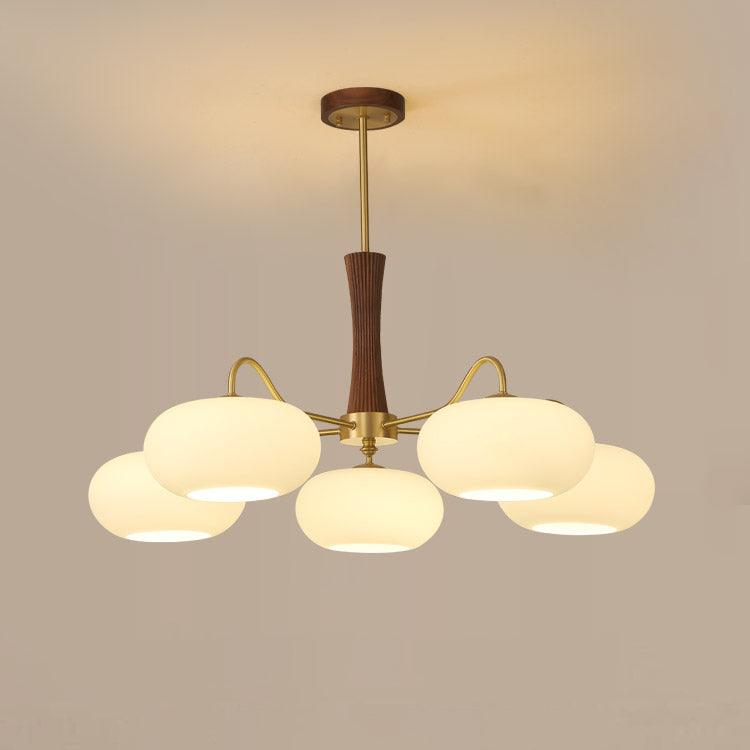 Vintage Style Glass Pendant Ceiling Light Fixture