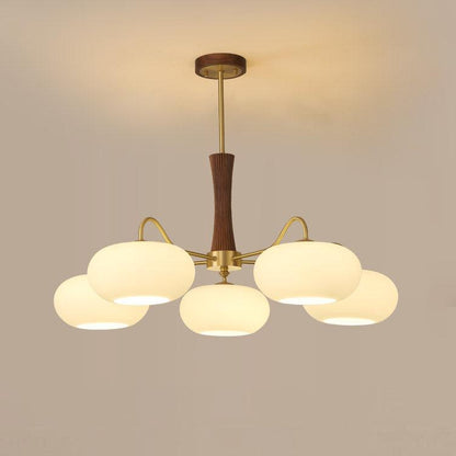 Vintage Style Glass Pendant Ceiling Light Fixture
