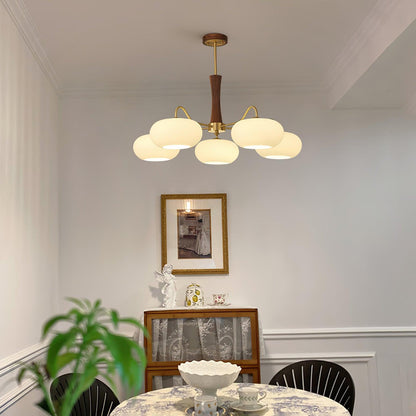 Vintage Style Glass Pendant Ceiling Light Fixture