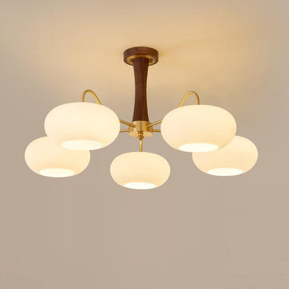Vintage Style Glass Pendant Ceiling Light Fixture