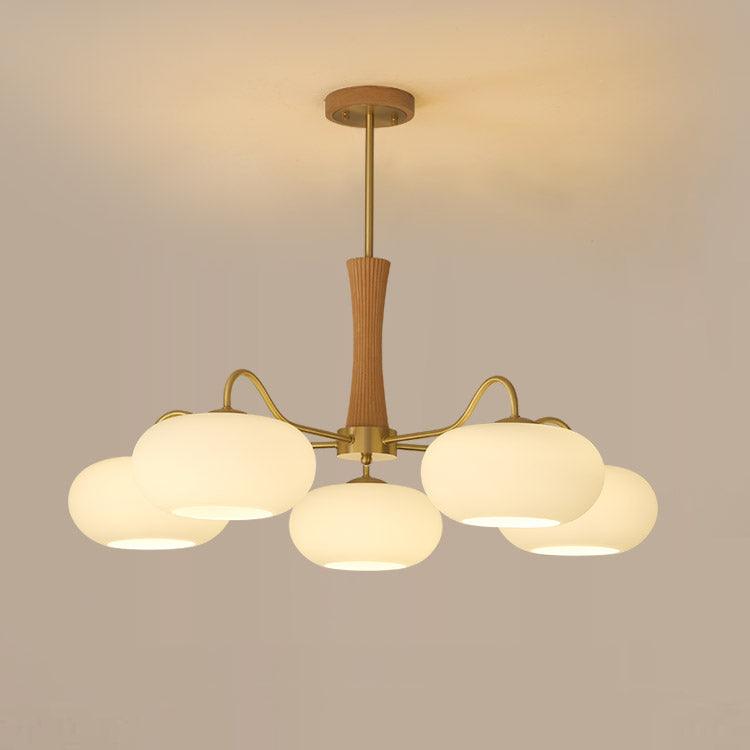 Vintage Style Glass Pendant Ceiling Light Fixture