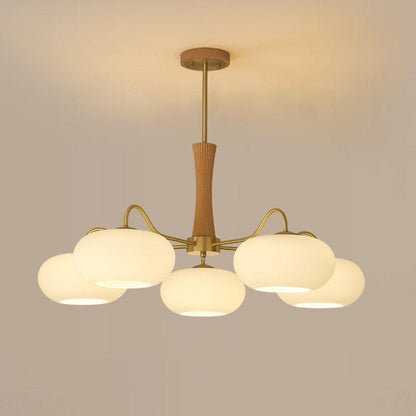 Vintage Style Glass Pendant Ceiling Light Fixture