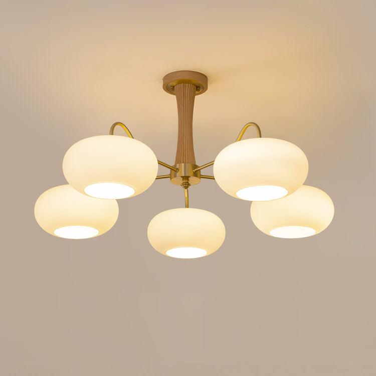 Vintage Style Glass Pendant Ceiling Light Fixture