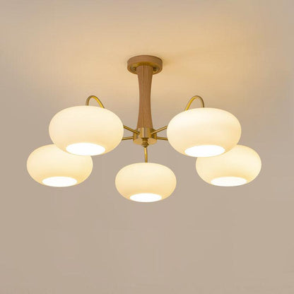 Vintage Style Glass Pendant Ceiling Light Fixture