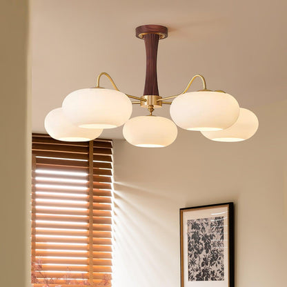 Vintage Style Glass Pendant Ceiling Light Fixture
