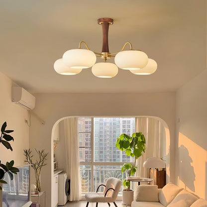 Vintage Style Glass Pendant Ceiling Light Fixture