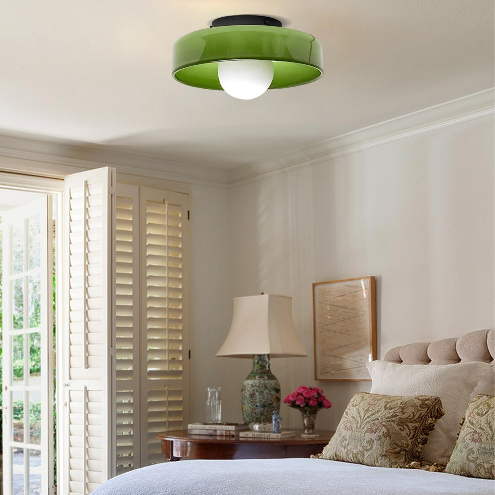 Sleek Circular LED Ceiling Lamp