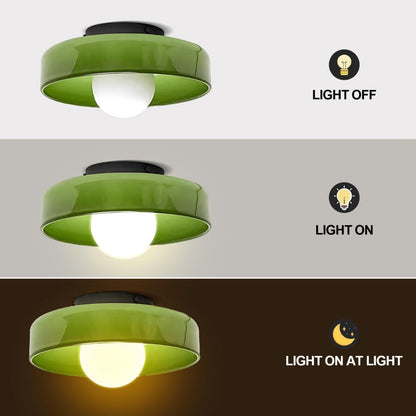 Sleek Circular LED Ceiling Lamp