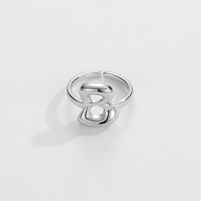 Personalized Fun Alphabet Initial Ring