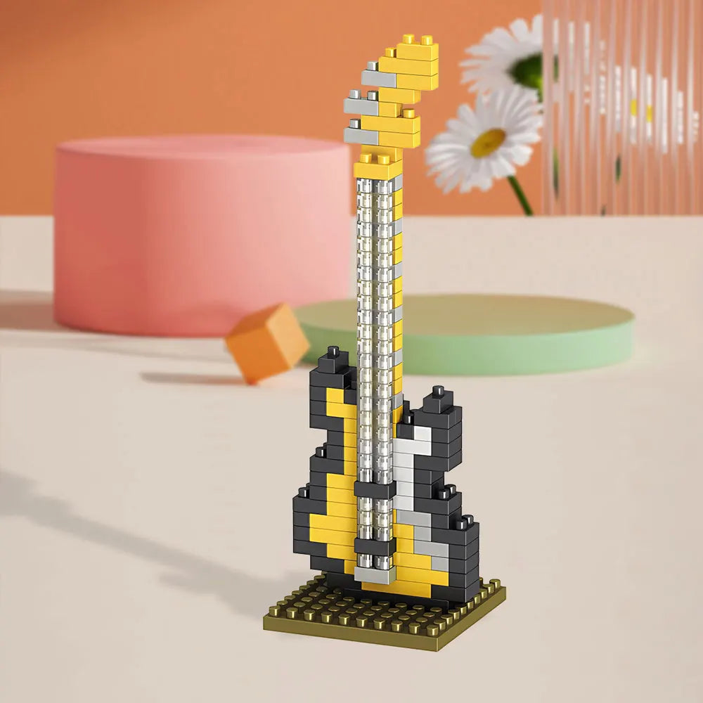Mini Music Building Block Toy Kit Set
