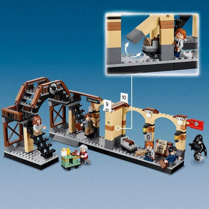 Building Block Train – LEGO Harry Potter Set with 801 pcs and 20 Mini Characters, Safe for Ages 8+
