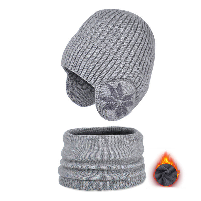 Cozy Boys Girls Winter Beanie Scarf Set