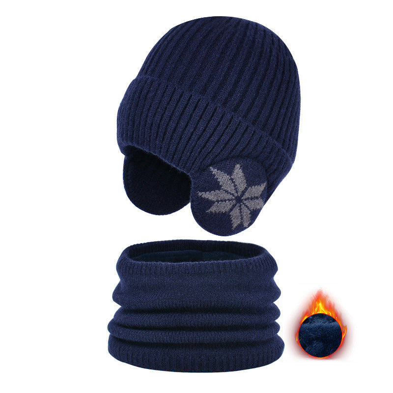 Cozy Boys Girls Winter Beanie Scarf Set