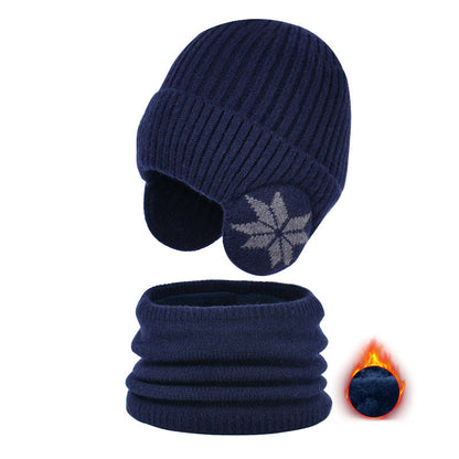 Cozy Boys Girls Winter Beanie Scarf Set