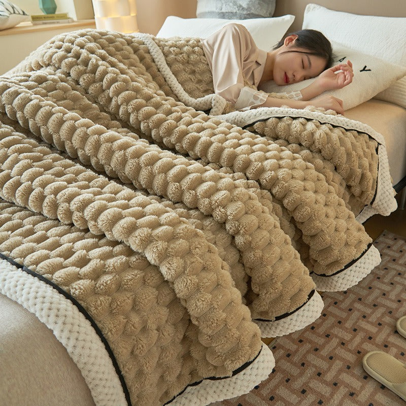 Plush Soft Velvet Throw Blanket