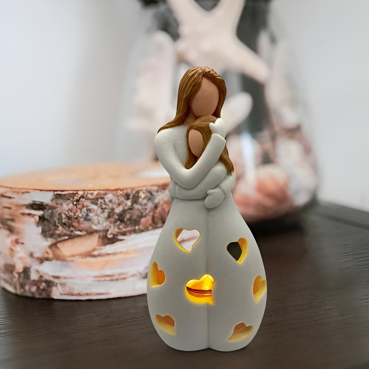 Lovely Heartfelt Glowing Ornament Gift