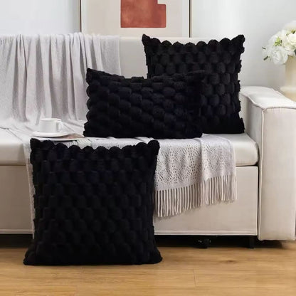 Soft Plush Throw Pillow Cover