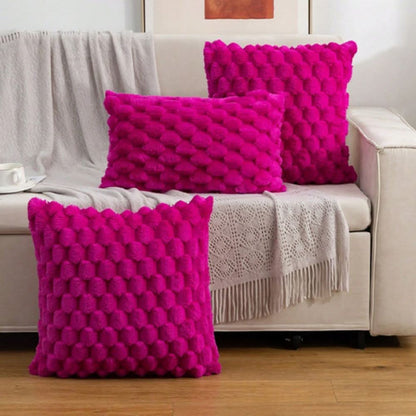 Soft Plush Throw Pillow Cover