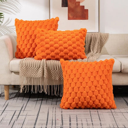 Soft Plush Throw Pillow Cover