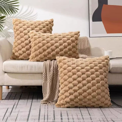 Soft Plush Throw Pillow Cover